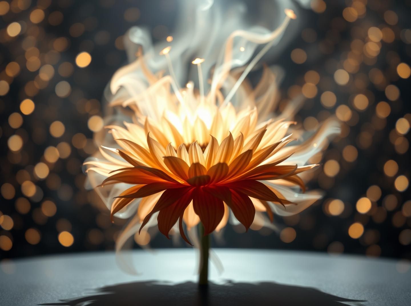 Abstract Flower Power: Dynamic Expressionist Bloom in 8K Resolution
 | Unfold Lens