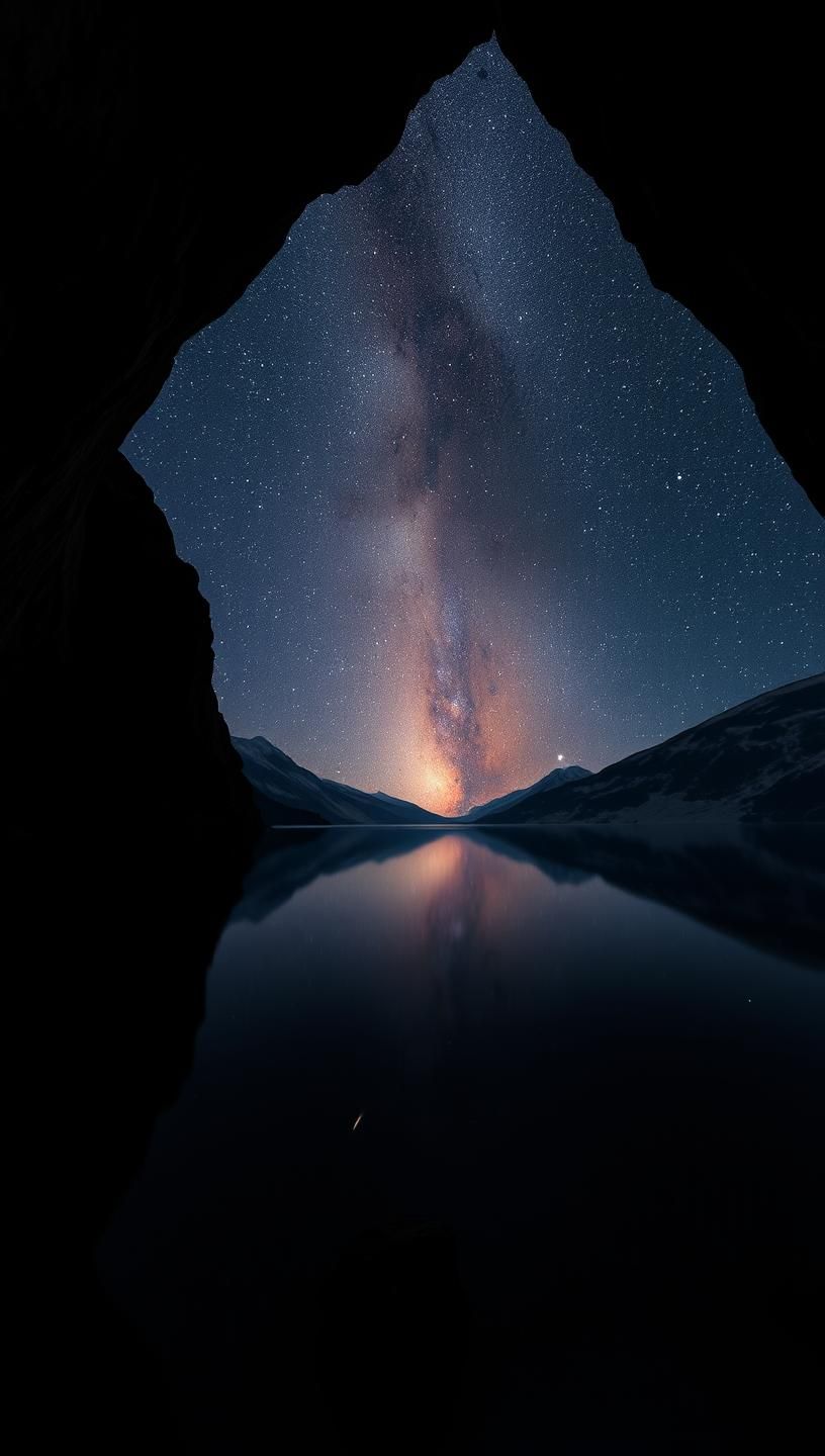 Alpine Lake Nightscape: Starry Reflections, Lunar Eclipse, Aurora & Meteors | Unfold Lens