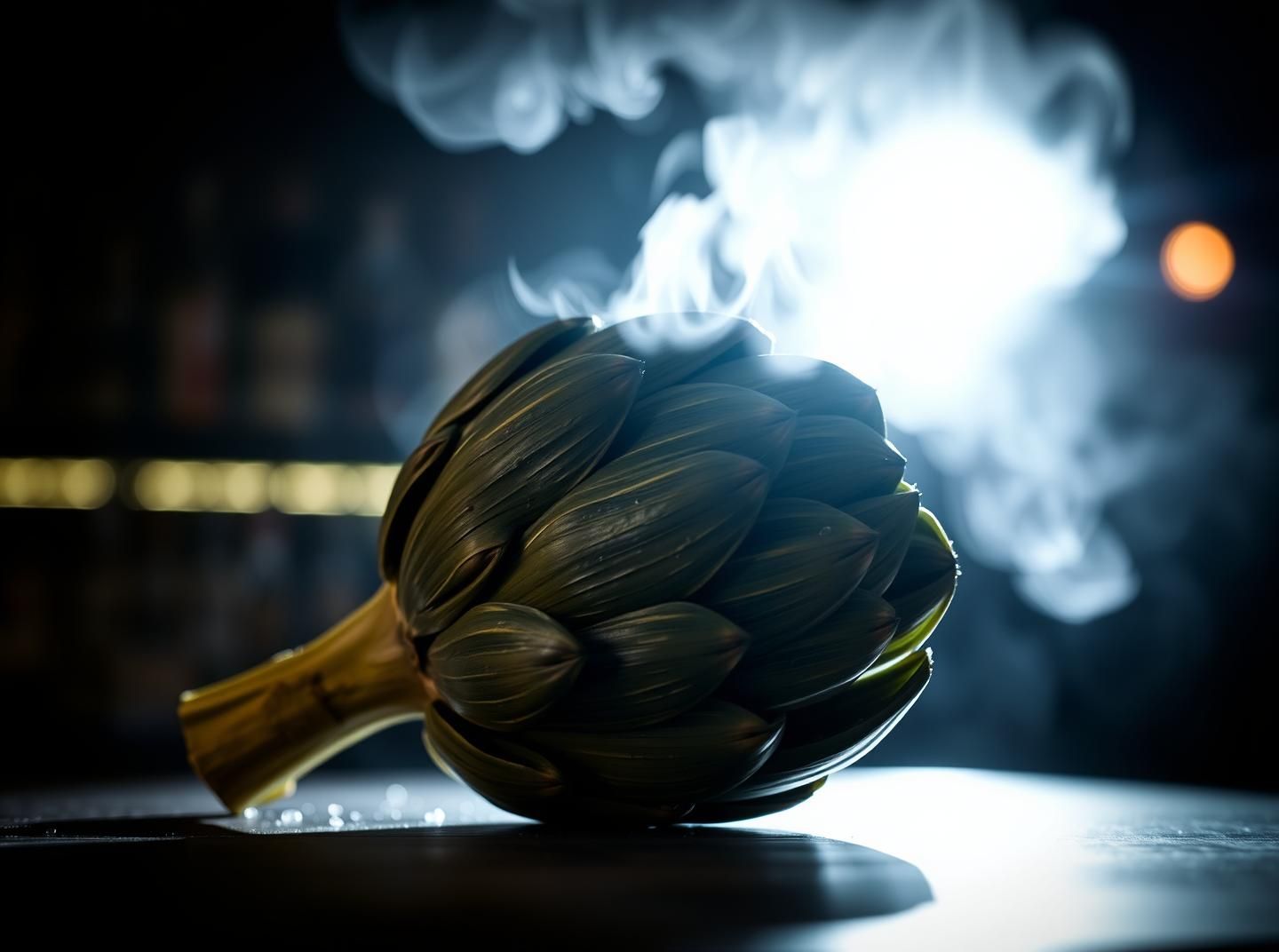 Artichoke Still Life: Conceptual Food Photo in 8K, Moody & Abstract Beauty
 | Unfold Lens