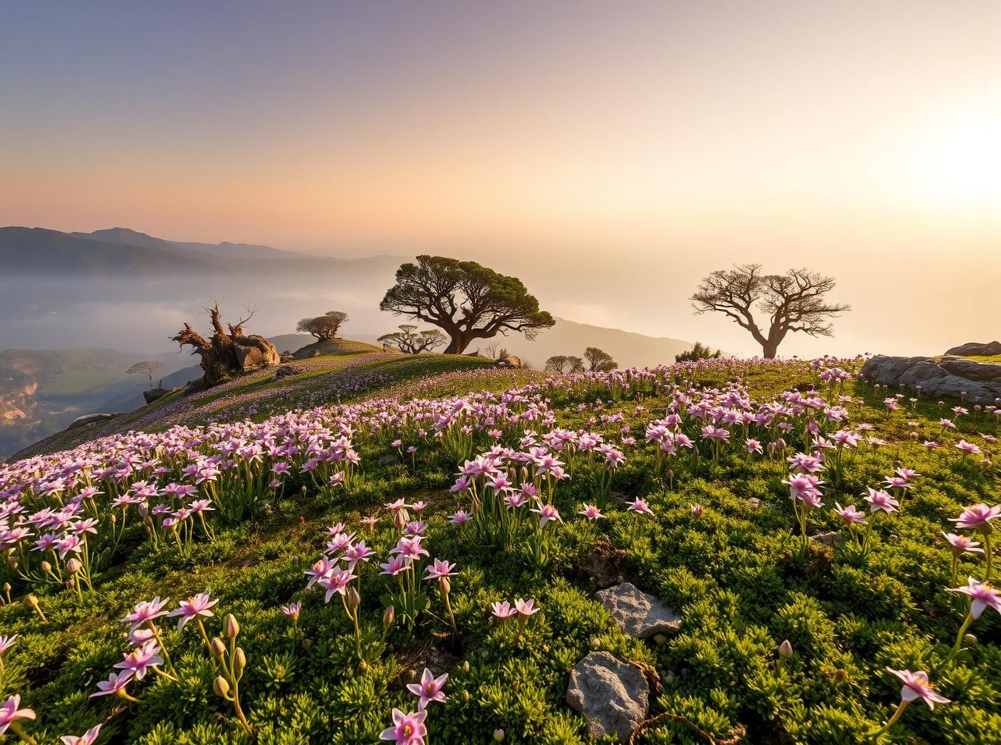 Cretan Mountain Orchid & Anemone Dawn: Inspiring Nature's Beauty in Greece
 | Unfold Lens