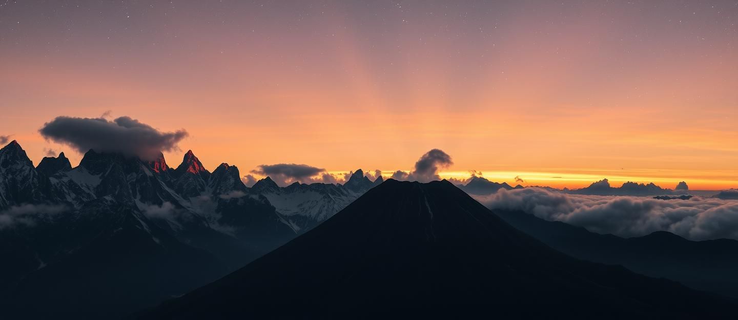 Dolomites Meet Bromo: Jagged Peaks, Fiery Alpenglow, Starry Night - 8K Epic
 | Unfold Lens