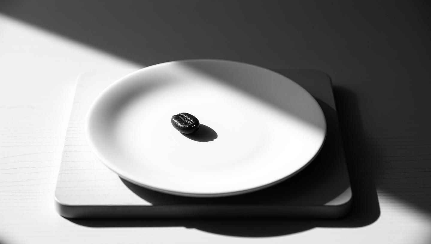 Dramatic Coffee Bean Still Life: Moody, Glistening, Contemplative Beauty
 | Unfold Lens