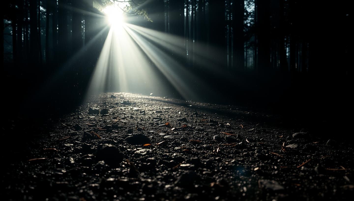 Ephemeral Forest Light Dance: High-Res Street Photography in 8K | Unfold Lens
