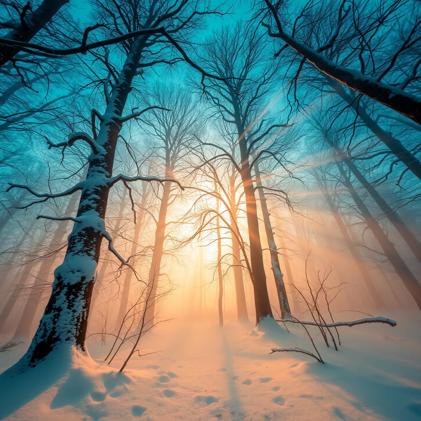 Finnish Forest Meets Sherwood: Golden Light on Ancient Snow Oaks
 | Unfold Lens