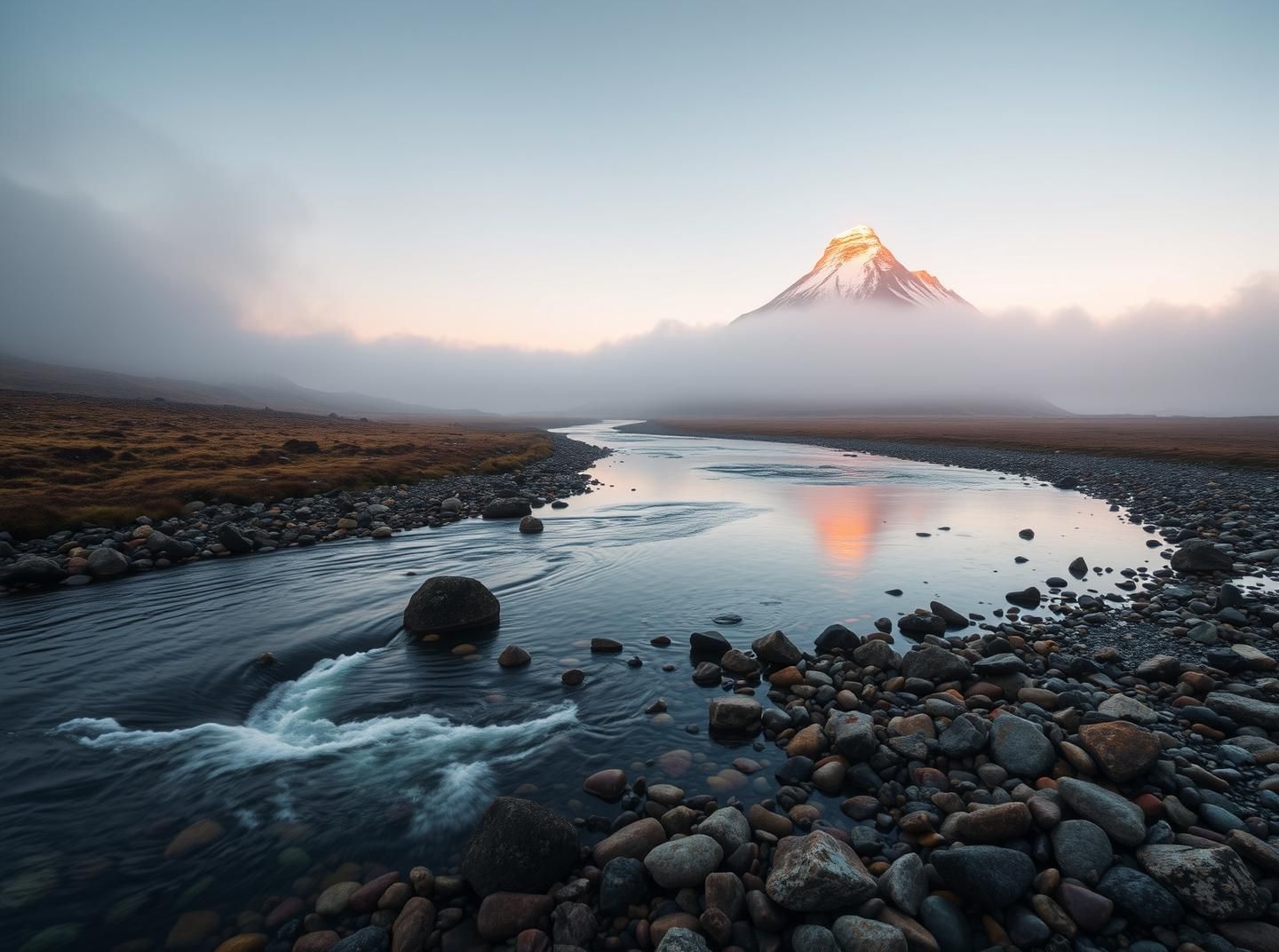 Highland River Dawn: Scotland Landscape Photography in 8K Resolution
 | Unfold Lens