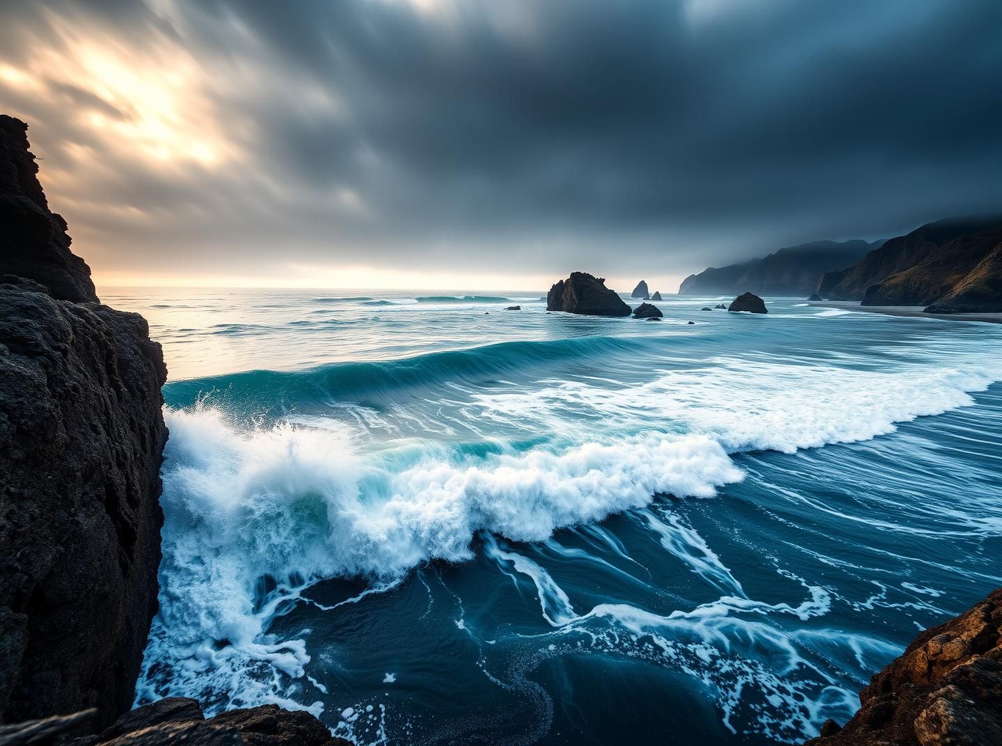 Kelingking Beach Nusa Penida: Stunning Blue Water, T-Rex Cliff - 8K Majesty
 | Unfold Lens