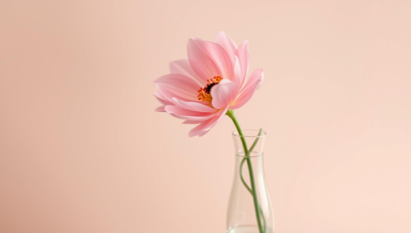 Kinetic Floral Art: Soft Pastel Bloom in Motion - 8K Abstract Flower Power
 | Unfold Lens