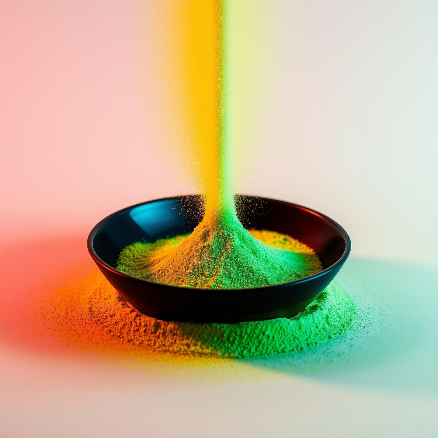 Kinetic Sand Art Explosion: Vibrant Colors, Futuristic Sculptures in 8K
 | Unfold Lens