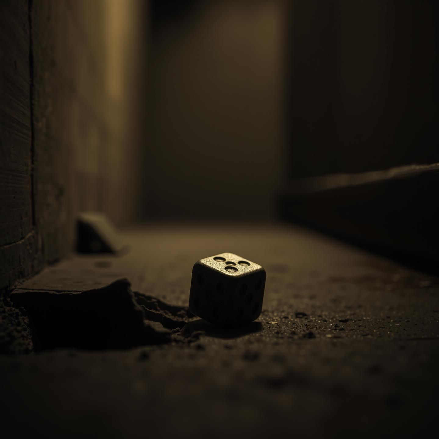Lost Hope: Sepia Die in Cellar Crack, Evokes Nostalgia, Vintage, Soft Focus, 8K | Unfold Lens