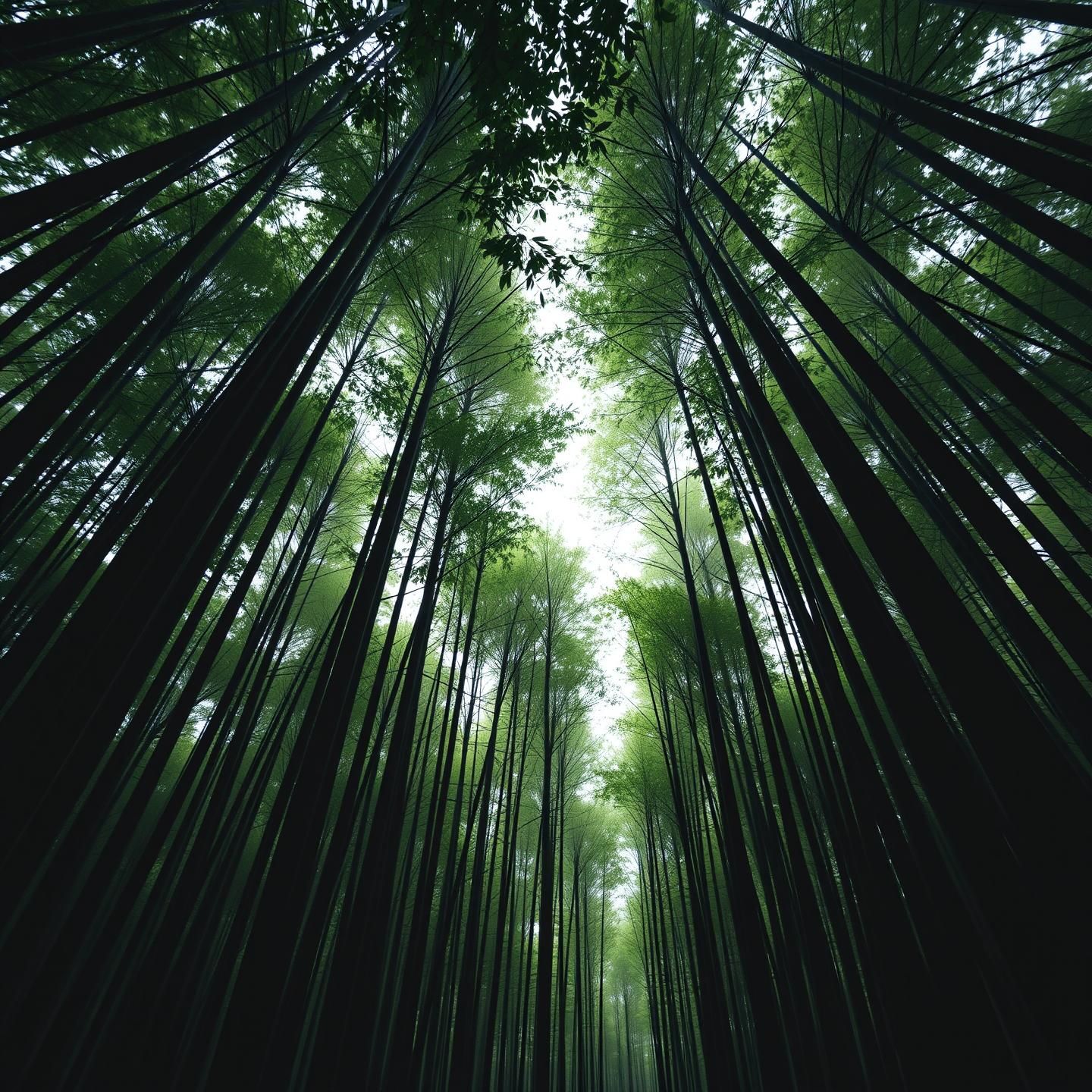 Lush Green Bamboo Forest: Serene, Enchanting, and Mystical Beauty in Nature
 | Unfold Lens