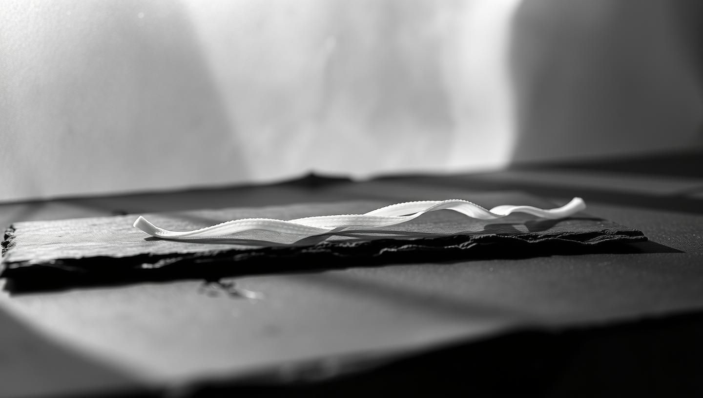 Minimalist Pasta Art: Elegant Curve on Slate, Ethereal Shadows in 8K
 | Unfold Lens