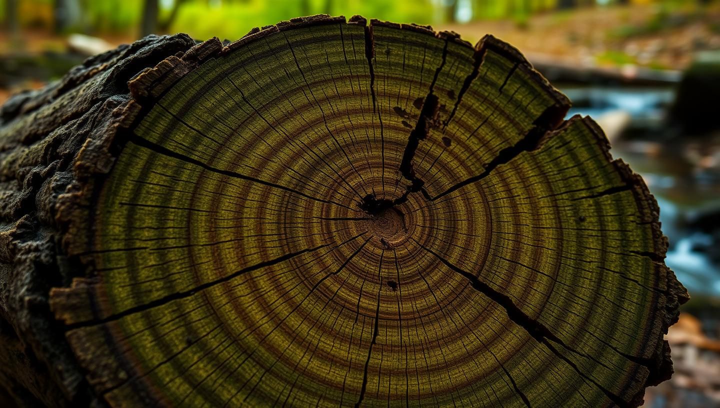 New England Autumn Tree Rings: Appalachian Forest Life in Vibrant Detail 
 | Unfold Lens