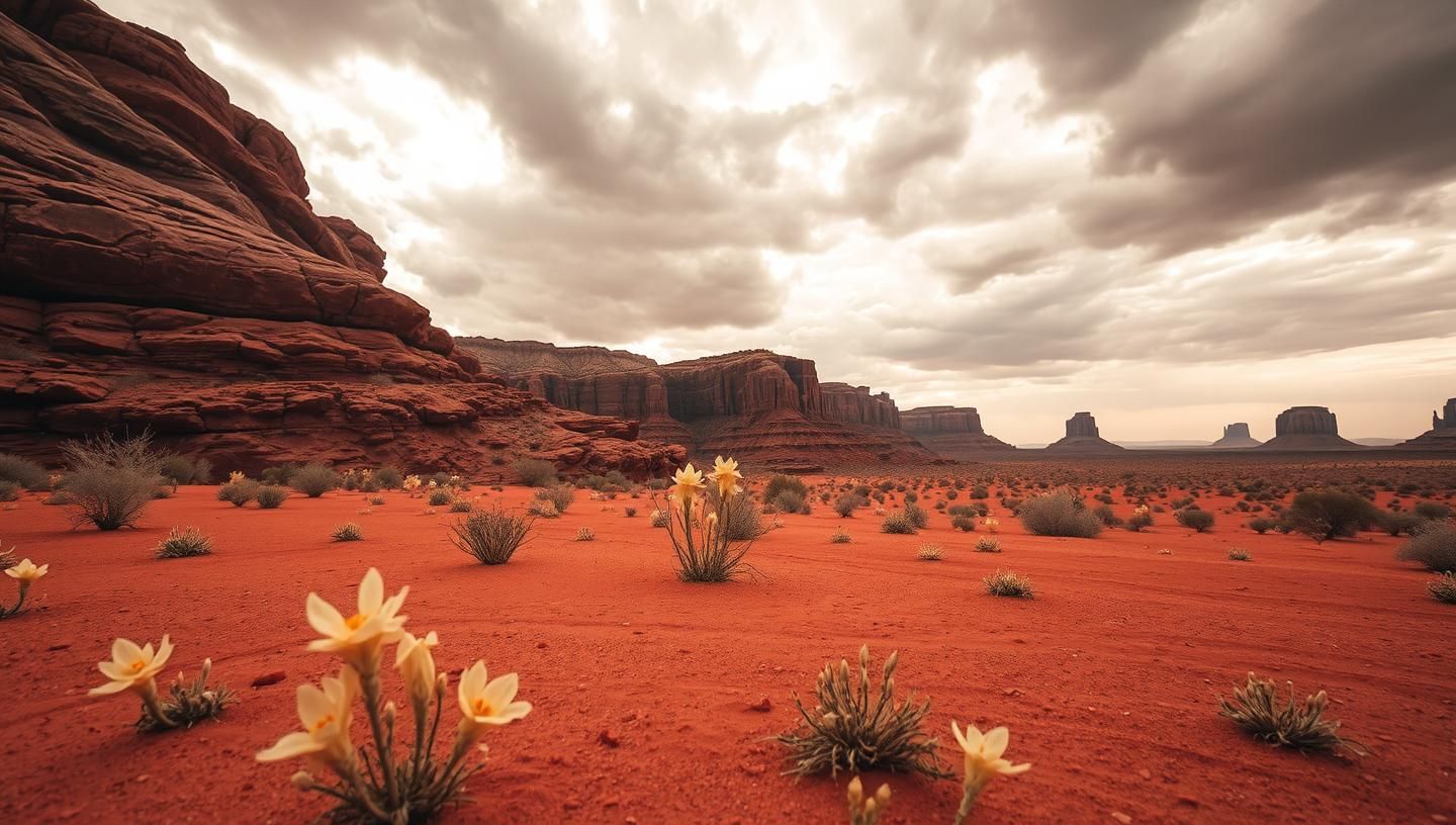 Outback Desert Blooms: Sun-Drenched Australian Beauty & Travel Photography | Unfold Lens