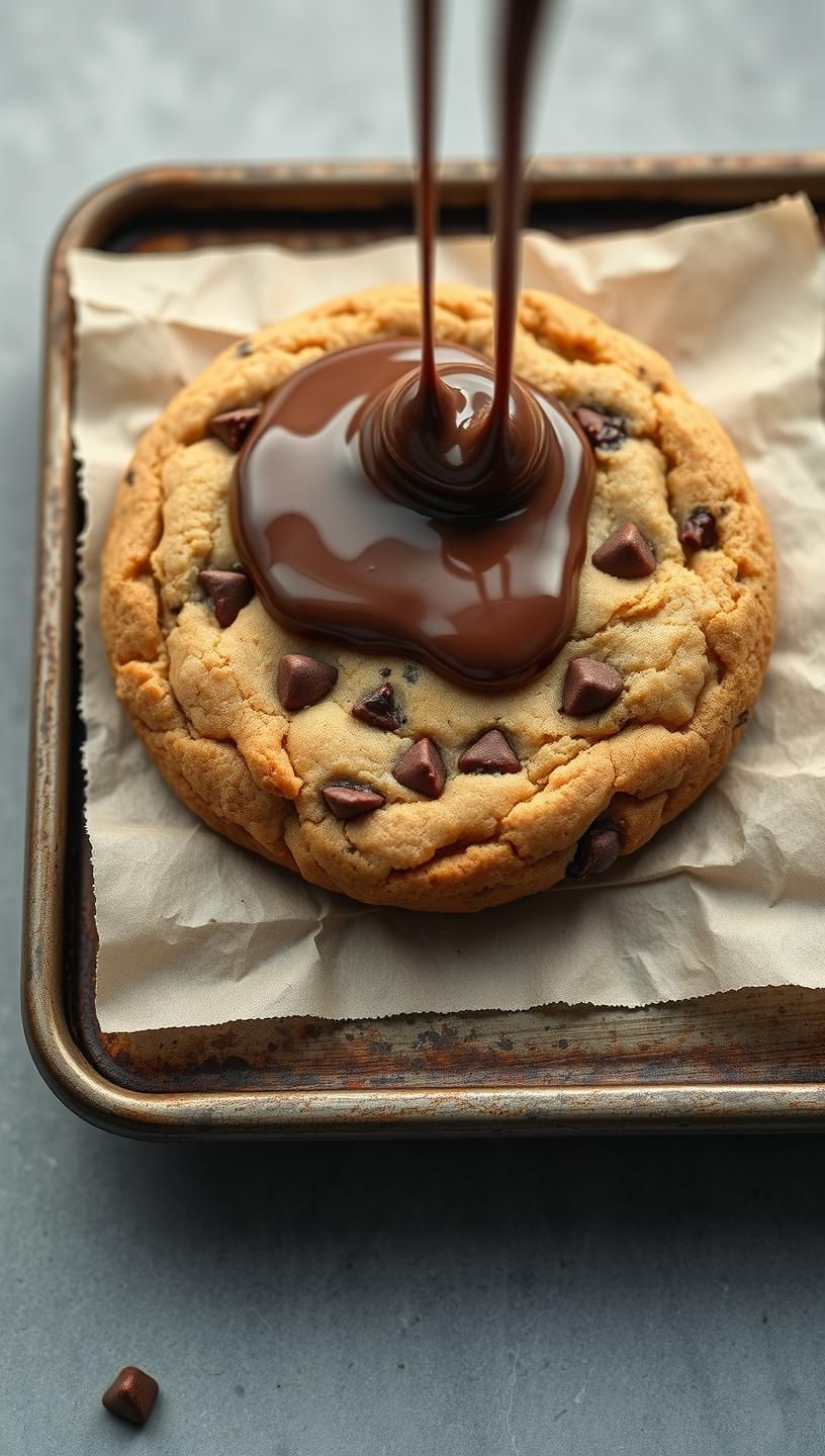 Perfect Cookie Still Life: Frozen Melt, Minimalist Food Art in 8K Resolution
 | Unfold Lens