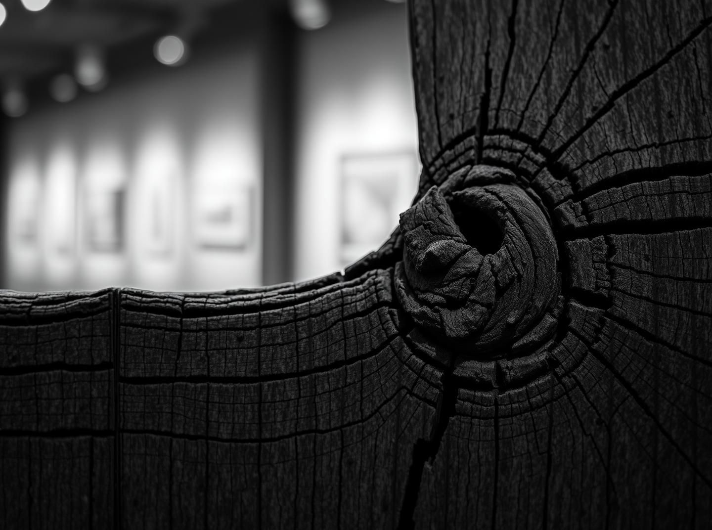 Shou Sugi Ban Wood Art: Charred Texture in Gallery, Inspiring Design
 | Unfold Lens