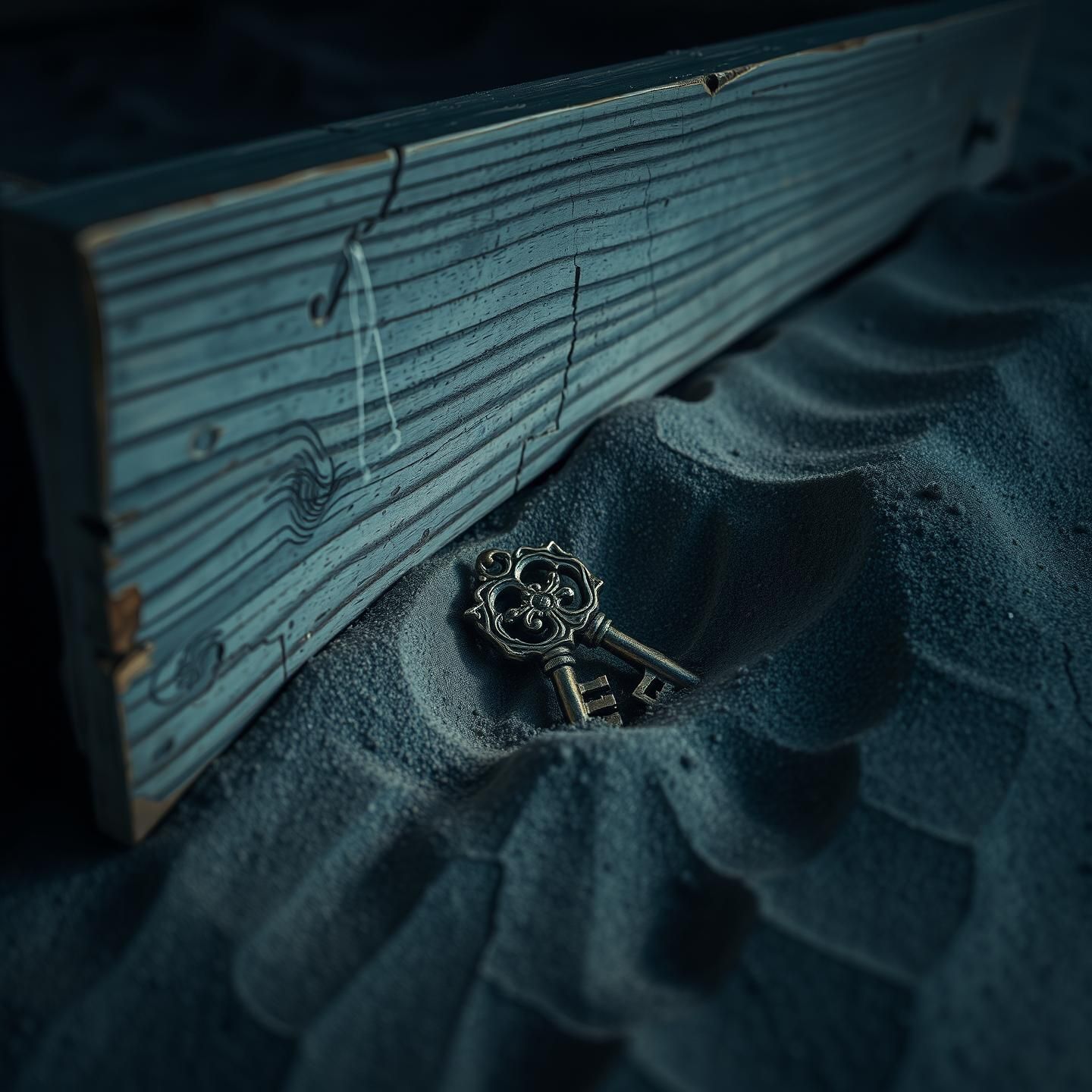 Skeleton Key Beach Still Life: Abandonment, Mystery in 8K - Inspiring Hope | Unfold Lens