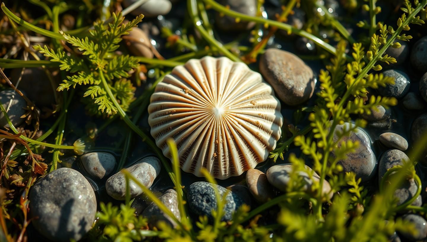Tidal Pool Still Life: Stunning Painterly Abstraction in Vibrant 8K
 | Unfold Lens