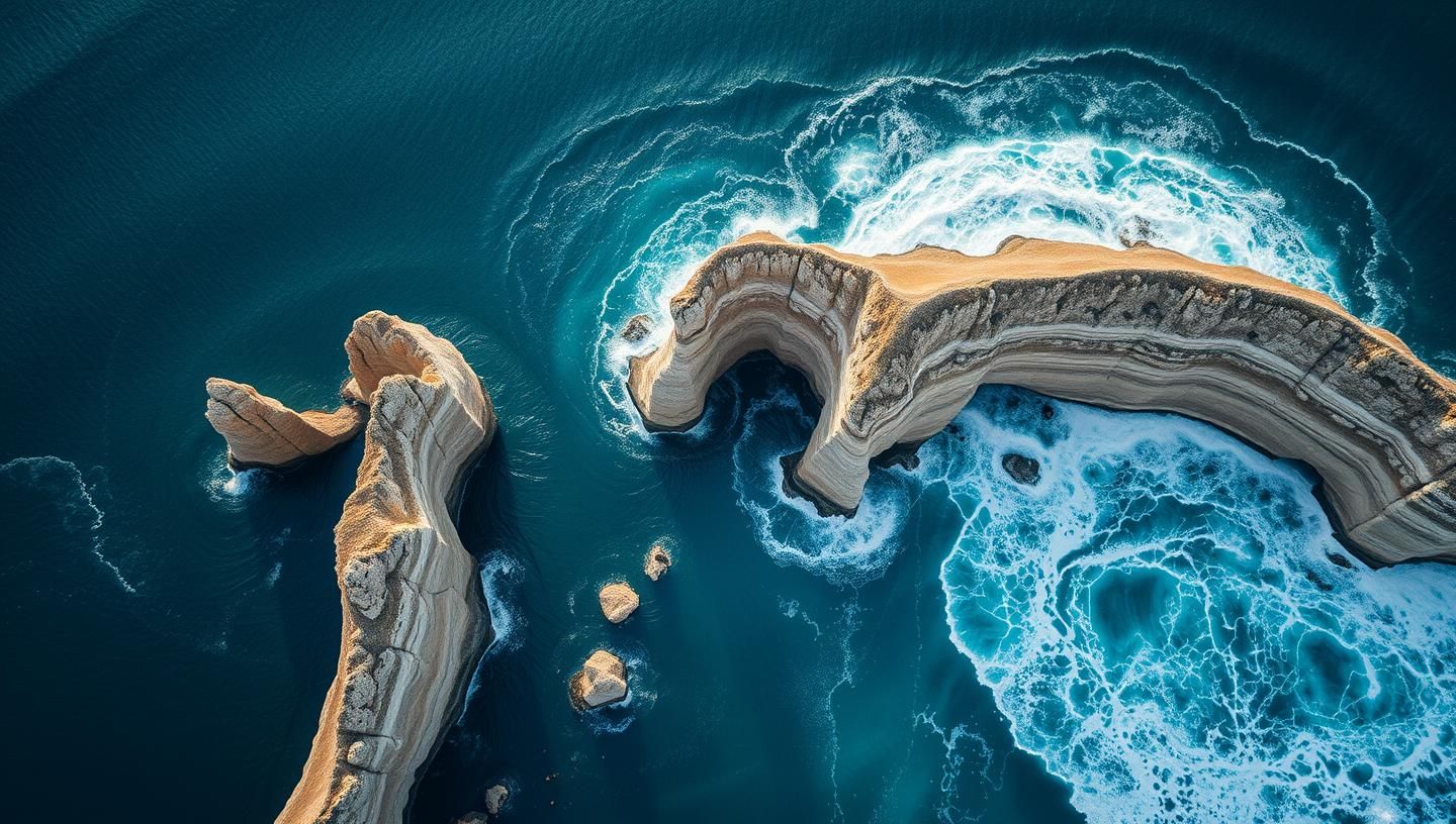 Twelve Apostles Australia Coastline Aerial View - Inspiring Seascape Beauty
 | Unfold Lens